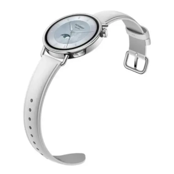 სმარტ საათი Xiaomi Watch S4 41mm Leather Strap White - Primestore.ge