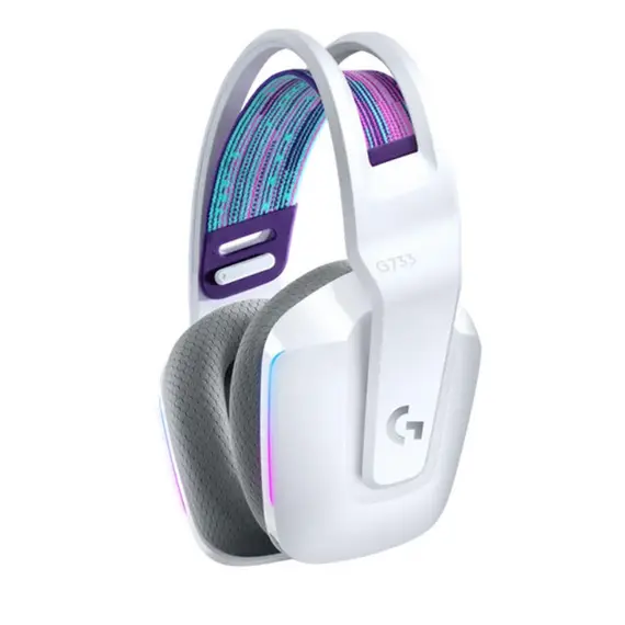 ყურსასმენი Logitech Gaming Headset G733 LIGHTSPEED L981-000883 White - Primestore.ge