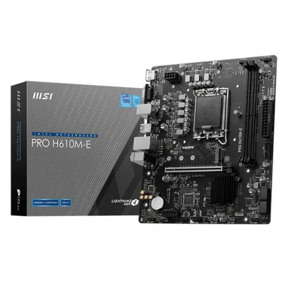 დედა დაფა MSI PRO H610M-E - Primestore.ge
