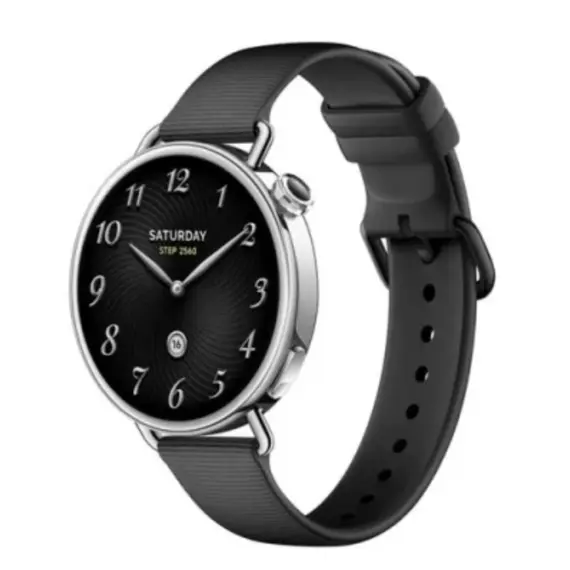 სმარტ საათი Xiaomi Watch S4 41mm Fluororubber Strap Black - Primestore.ge
