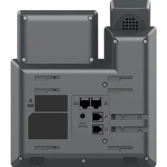 სტაციონარული ტელეფონი Grandstream GRP2601W, Essential P Phone, 2 SIP accounts, 2 lines, 2x Ethernet 10/100 no PoE, Wi-Fi, 132x48 (2.41") LCD, 5V/0.6A PSU - Primestore.ge