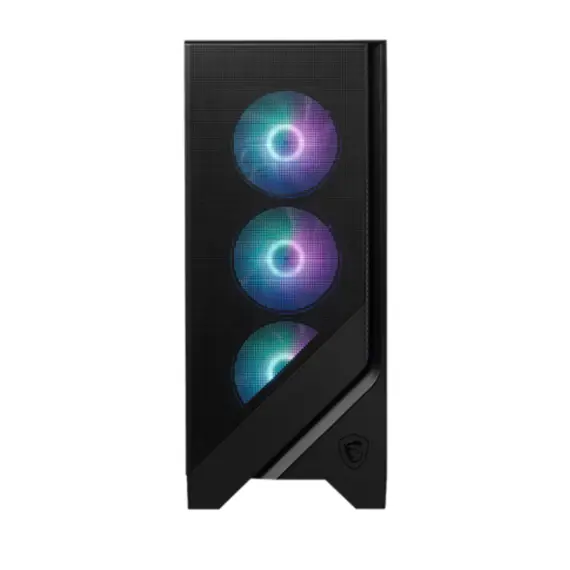კომპიუტერის ქეისი MSI MAG FORGE 321R AIRFLOW Black - Primestore.ge