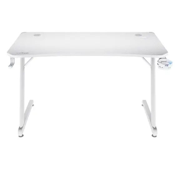 სათამაშო მაგიდა Trust GXT709W LUMINUS RGB DESK WHITE/25328 - Primestore.ge