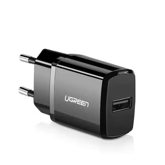 ადაპტერი Ugreen USB Wall Charger (Black)/50459 - Primestore.ge