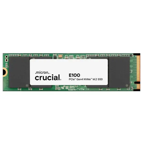 მყარი დისკი CRUCIAL SSD PCIE G4 M.2 NVME 1TB E100 CT1000E100SSD8 - Primestore.ge