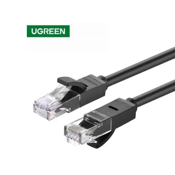 ქსელის კაბელი Ugreen Cat 6 U/UTP Lan Cable 3m Black/20161 - Primestore.ge
