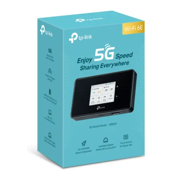 როუტერი TP-link M8550 5G Mobile Wi-Fi - Primestore.ge