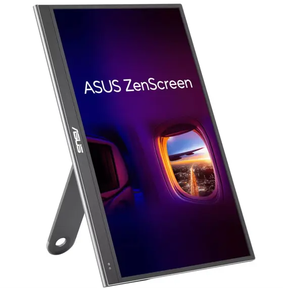 მონიტორი Asus Monitor portable 15.6" ZenScreen MQ16AHE mHDMI, USB-C, OLED, 1ms, DCI-P3 100%, HDR10, Cover - Primestore.ge