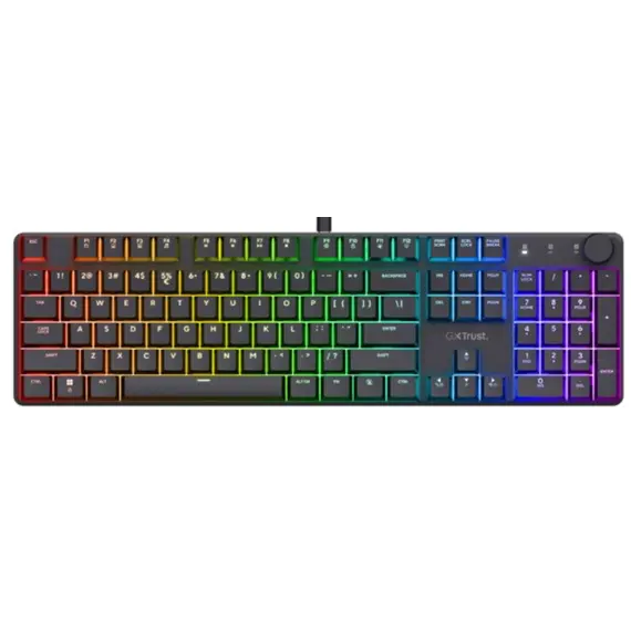 კლავიატურა Trust GXT866 TORIX MECHANICAL KEYBOARD US - Primestore.ge