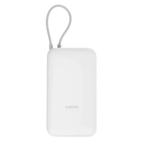 პორტატული დამტენი Xiaomi 23W Power Bank 20000mAh (Integrated Cable) GL Light Gray - Primestore.ge