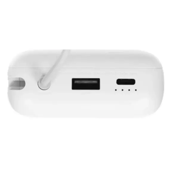 პორტატული დამტენი Xiaomi 23W Power Bank 20000mAh (Integrated Cable) GL Light Gray - Primestore.ge