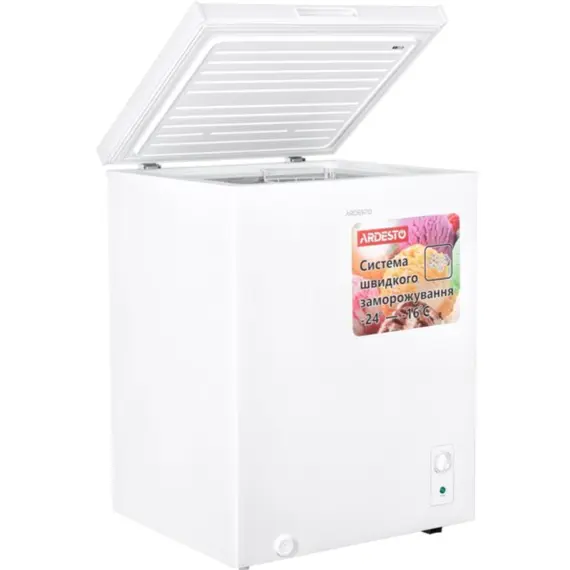 საყინულე მაცივარი ARDESTO, 142L, A+, ST, ref mode, white - Primestore.ge