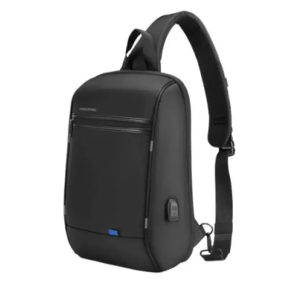 ზურგჩანთა Kingsons Laptop Backpack With USB Charger 15.6" Black - KS3165-G - Primestore.ge