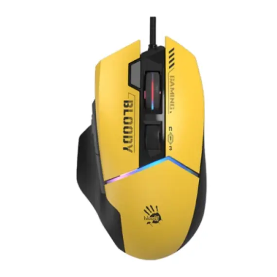 მაუსი A4tech Bloody W95 Ultra Lightweight Gaming Mouse Sports Lime - Primestore.ge