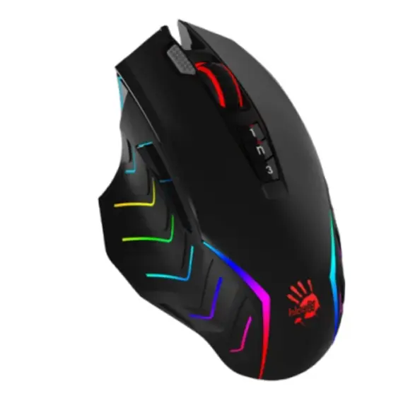 მაუსი A4tech Bloody J95s 2-Fire RGB Animation Gaming Mouse Stone Black - Primestore.ge