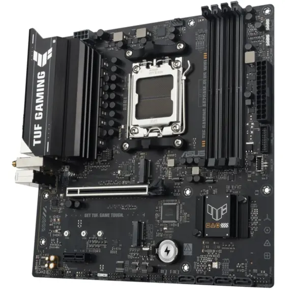 დედა დაფა ASUS Motherboard TUF GAMING A620AM-PLUS WIFI sAM5 A620 4xDDR5 HDMI DP Wi-Fi BT mATX - Primestore.ge