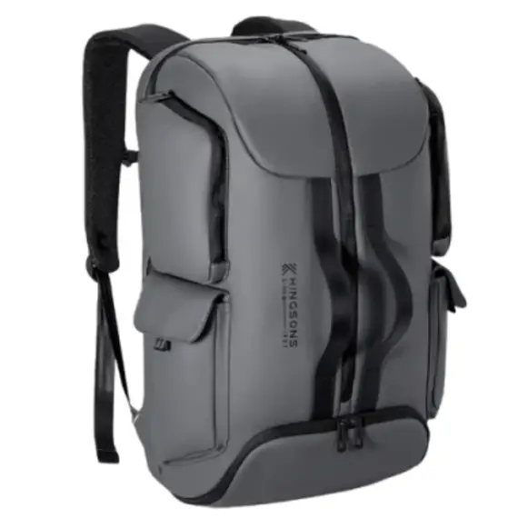 ზურგჩანთა Kingsons Laptop Backpack 15.6" Dark Grey - K10106W-9 - Primestore.ge