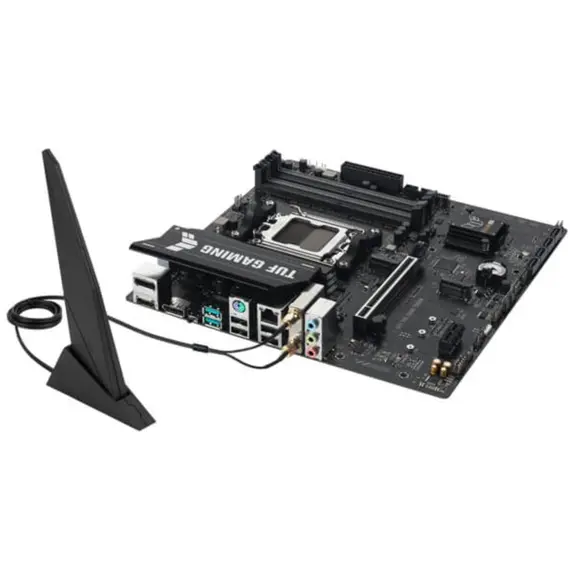 დედა დაფა ASUS Motherboard TUF GAMING A620AM-PLUS WIFI sAM5 A620 4xDDR5 HDMI DP Wi-Fi BT mATX - Primestore.ge