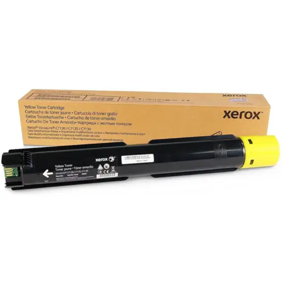 კარტრიჯი Toner cartridge Xerox VL C7120/С7125/С7130 Yellow (18 500 p) - Primestore.ge