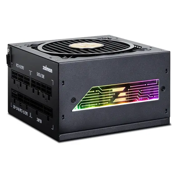 კვების ბლოკი Zalman PSU Teramax 2 View (1000W) 99%, 80+ Gold, 120мм, 1xMB 24pin(18+10), 2xCPU(4+4 pin) - Primestore.ge