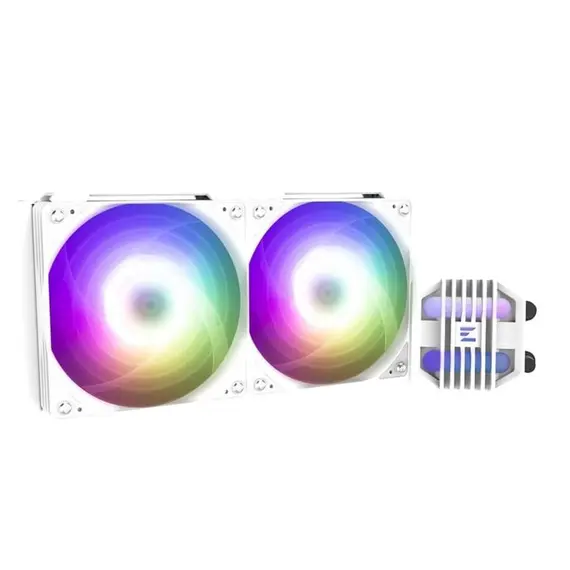 ქულერი Zalman LCS Alpha 2SE A24 ARGB, LGA1851, 1700, 1200, 115x, AM5, AM4, TDP ___W, white - Primestore.ge