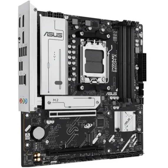 დედა დაფა ASUS Motherboard PRIME B850M-A-CSM sAM5 B850 4xDDR5 M.2 HDMI DP mATX - Primestore.ge