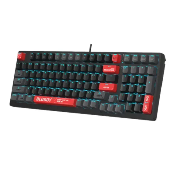 კლავიატურა A4tech Bloody AT98 Alpha Optical Switch Keyboard Bloody Red - Primestore.ge