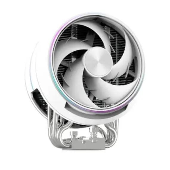 ქულერი Zalman CPU cooler ZET5, ARGB LGA 1851, 1700, 1200, 115x, AM5, AM4,  4pin PWM, 3pin+5VARGB, TDP200W, white - Primestore.ge