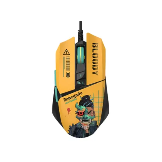 მაუსი A4tech Bloody W63 MAX RGB Gaming Mouse Renegade Sunset - Primestore.ge