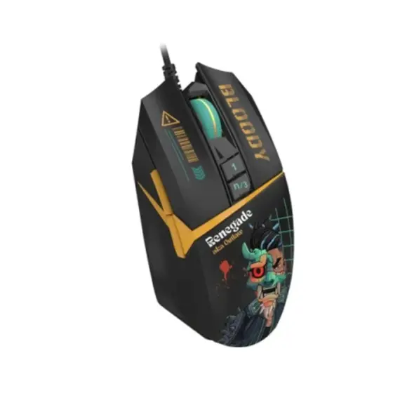 მაუსი A4tech Bloody W63 MAX RGB Gaming Mouse Renegade Midnight - Primestore.ge