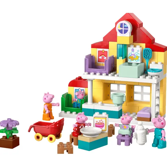 ლეგო LEGO Constructor DUPLO Peppa Pig Family House - Primestore.ge