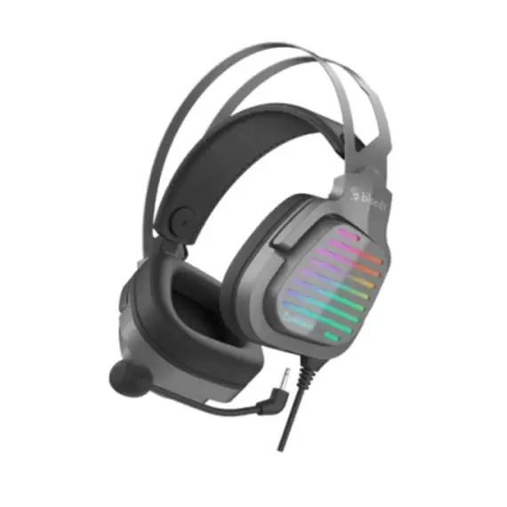 ყურსასმენი A4tech Bloody G560 RGB Flow Backlight Headset 7.1 Virtual USB Gun Grey - Primestore.ge