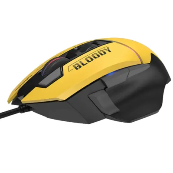 მაუსი A4tech Bloody W95 Ultra Lightweight Gaming Mouse Sports Lime - Primestore.ge