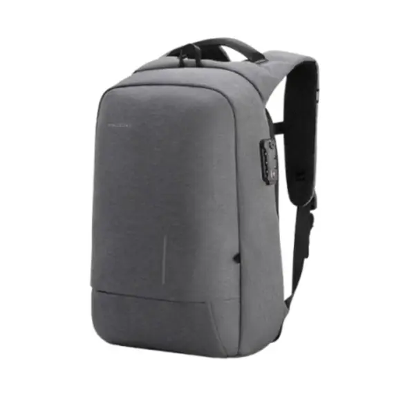 ზურგჩანთა Kingsons Anti Theft Commuter Backpack With USB Charger 15.6" Grey - KS3149W-D - Primestore.ge
