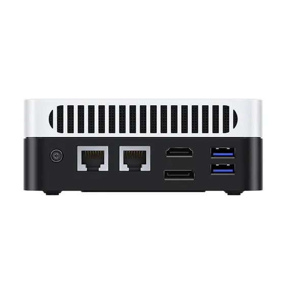 მინი კომპიუტერი Chuwi LarKBox X, i3-1220P, 8GB, 256GB SSD, Integrated, W11H, Black/White - Primestore.ge