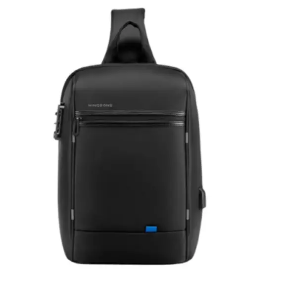 ზურგჩანთა Kingsons Laptop Backpack With USB Charger 15.6" Black - KS3165-G - Primestore.ge