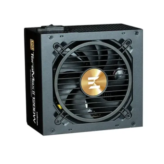 კვების ბლოკი Zalman PSU Teramax 2 View  (1200W) 99%, 80+ Gold, 120мм, 1xMB 24pin(18+10), 2xCPU(4+4 pin) - Primestore.ge
