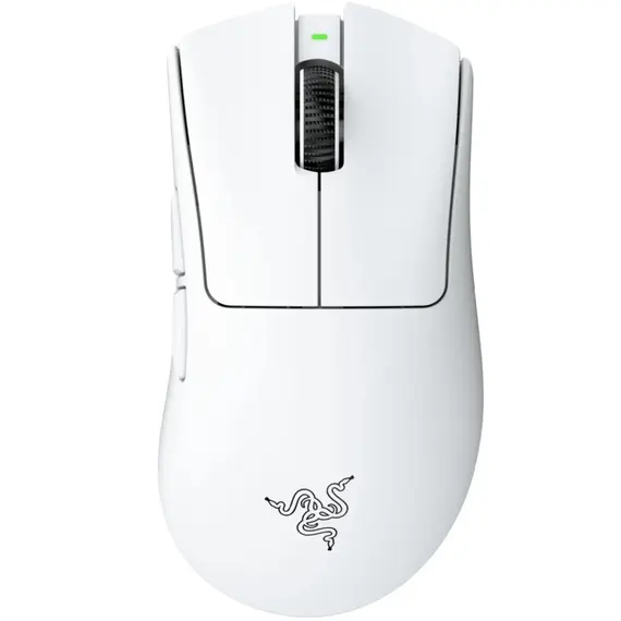 მაუსი Razer Mouse DeathAdder V4 Pro Gen-2, RGB, USB-A/WL/BT, white - Primestore.ge