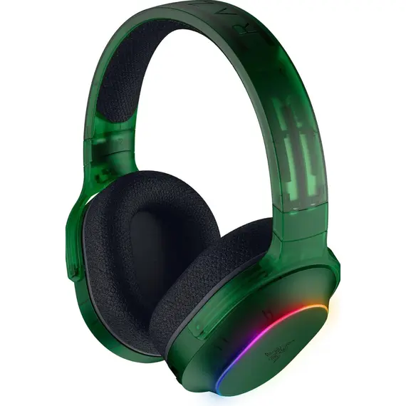 ყურსასმენი Razer Headset Barracuda X Chroma, BT/WL, RGB, Phantom Green Ed - Primestore.ge