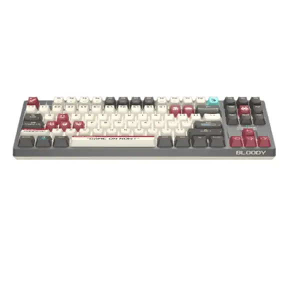 კლავიატურა A4tech Bloody S87 HOT-SWAPPABLE Mechanical Keyboard Pixels Red - Primestore.ge