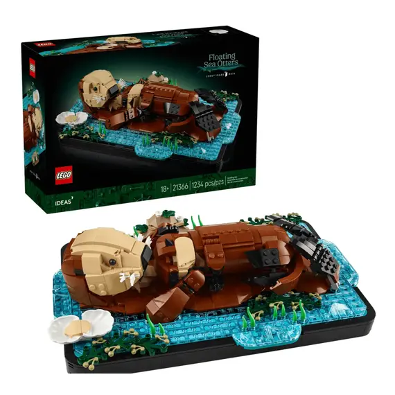 ლეგო LEGO Constructor Ideas Floating Sea Otters - Primestore.ge
