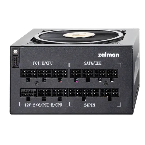 კვების ბლოკი Zalman PSU Teramax 2 View (1000W) 99%, 80+ Gold, 120мм, 1xMB 24pin(18+10), 2xCPU(4+4 pin) - Primestore.ge