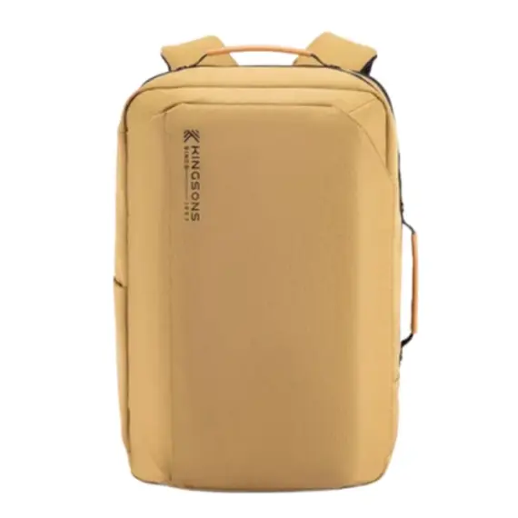 ზურგჩანთა Kingsons Waterproof Backpack 15.6" Khaki - K10143R-9 - Primestore.ge