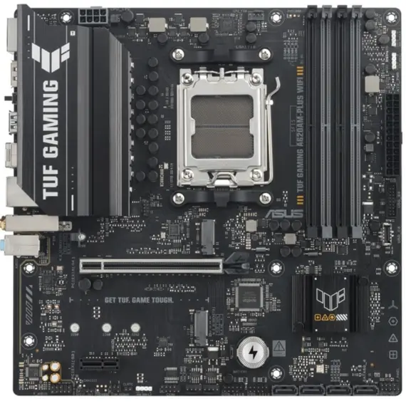 დედა დაფა ASUS Motherboard TUF GAMING A620AM-PLUS WIFI sAM5 A620 4xDDR5 HDMI DP Wi-Fi BT mATX - Primestore.ge