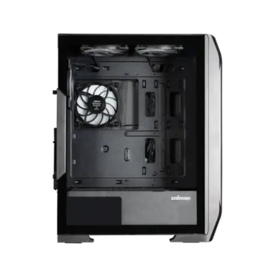 კომპიუტერის ქეისი Zalman PC case N7 PLUS V2 without PSU, 1xUSB3.0, 2xUSB2.0, 6x120mm RGB Rainbow,  1x120mm, VGA 340mm, LCS ready, TG Side Panel, ATX, black - Primestore.ge