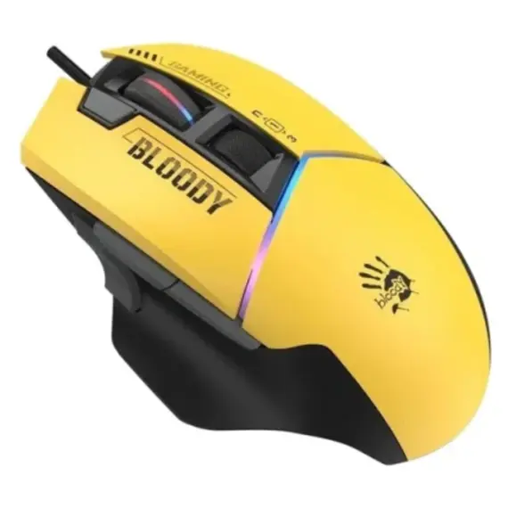 მაუსი A4tech Bloody W95 Ultra Lightweight Gaming Mouse Sports Lime - Primestore.ge
