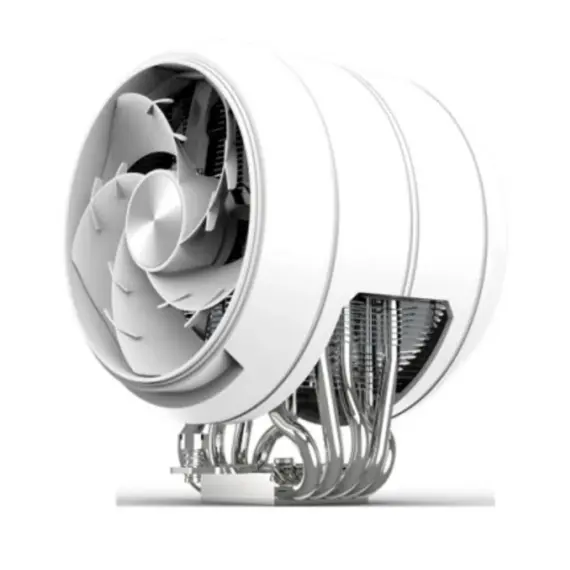 ქულერი Zalman CPU cooler ZET5, ARGB LGA 1851, 1700, 1200, 115x, AM5, AM4,  4pin PWM, 3pin+5VARGB, TDP200W, white - Primestore.ge