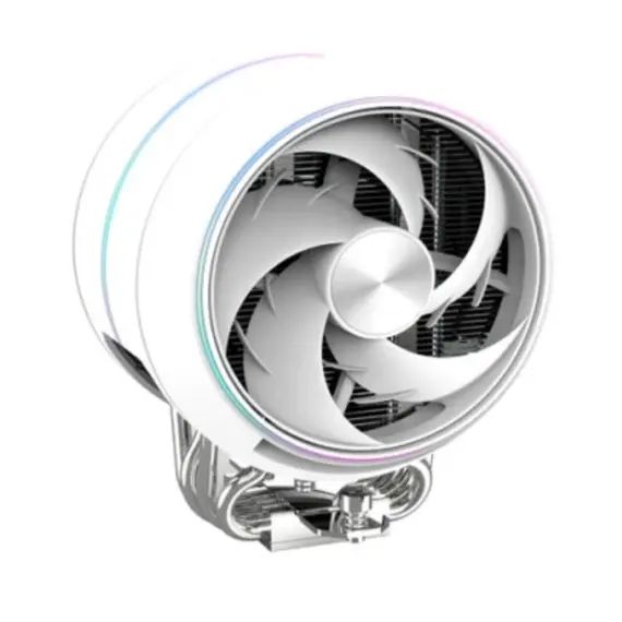 ქულერი Zalman CPU cooler ZET5, ARGB LGA 1851, 1700, 1200, 115x, AM5, AM4,  4pin PWM, 3pin+5VARGB, TDP200W, white - Primestore.ge