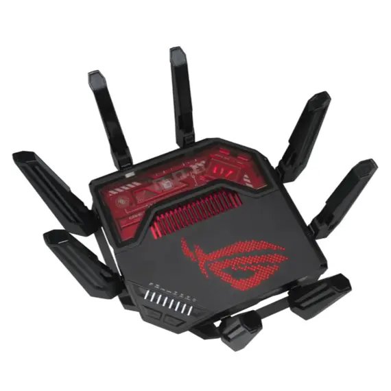 როუტერი Asus ROG Rapture GT-BE19000 tri-band wifi 7 gaming router - Primestore.ge