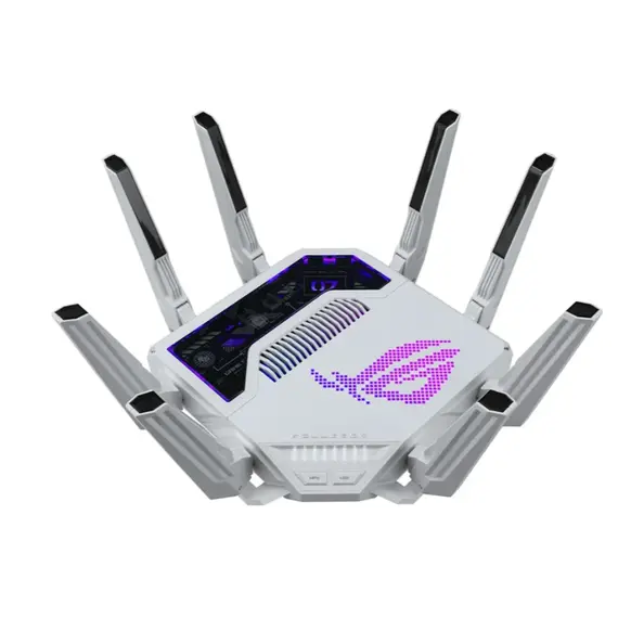 როუტერი Asus Asus ROG Rapture GT-BE19000AI Tri-band Gaming Router, WiFi 7, 802.11be - Primestore.ge